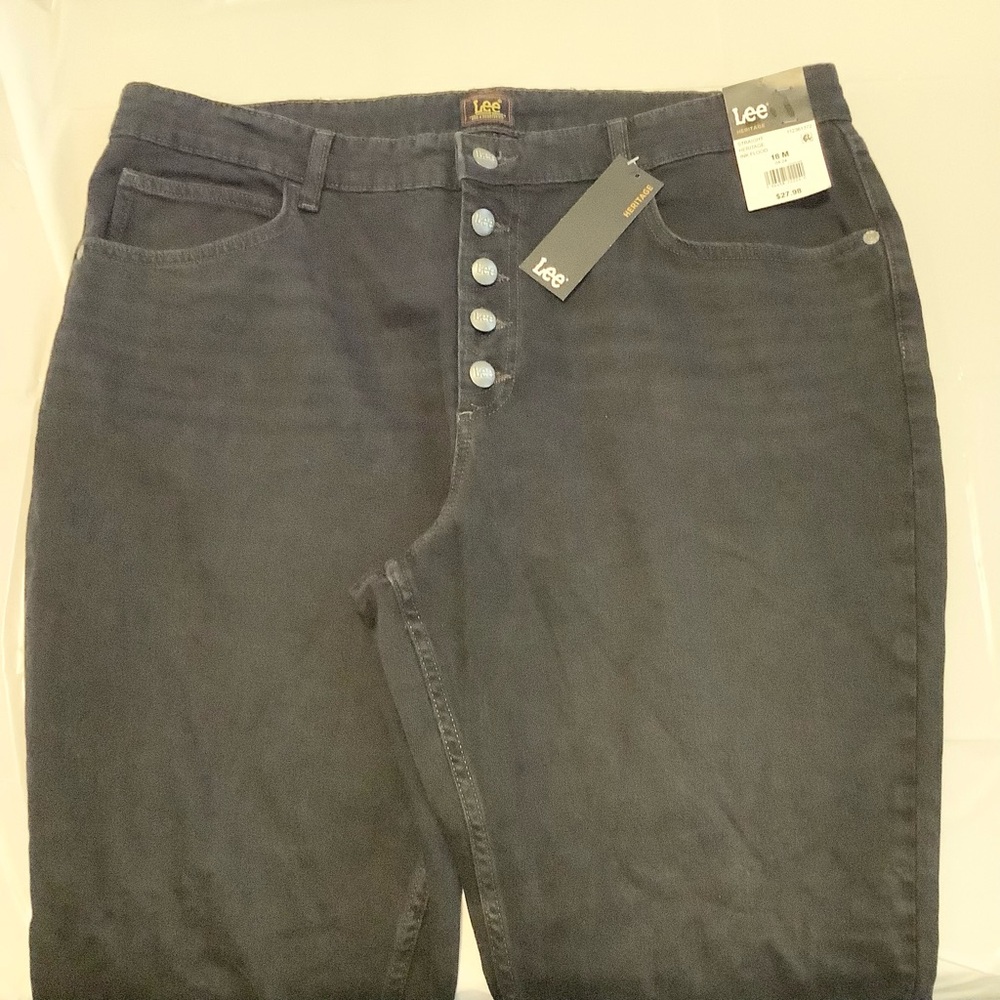 Lee Dark Denim Button-Fly Jeans - New w/Tag #29